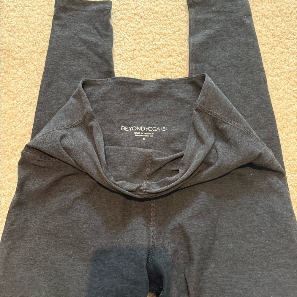 Beyond Yoga Black Space Dye Leggings